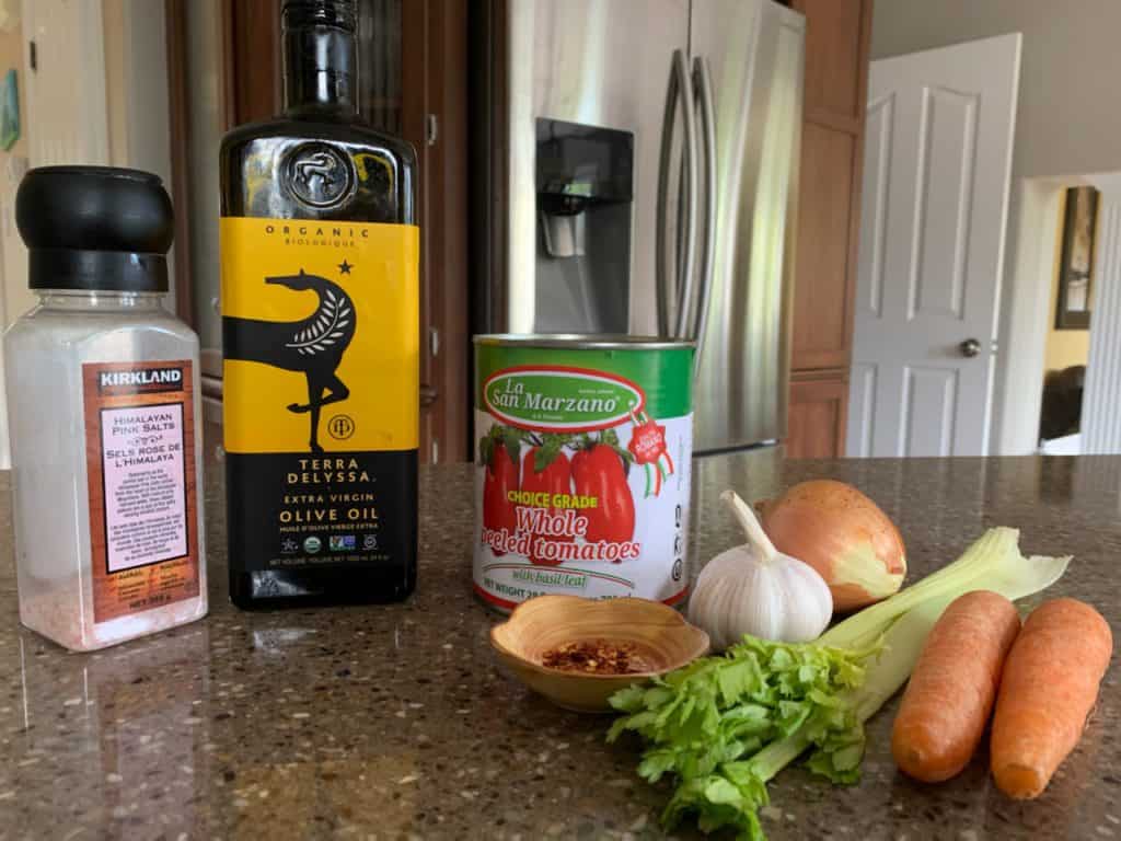 Marinara Ingredients